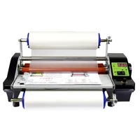 A3 peralatan Laminator dingin/panas Roll untuk Roll Laminating mesin emas perak Film untuk UV DTF pencetak membuat stiker Transfer UV