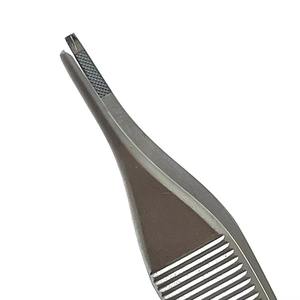 Pinzas Manuales de Acero Inoxidable Adson Tissue T.C Gold de 150 mm 10-191-150, Instrumento Quirúrgico de Precisión para Agarrar, Hermann Meditech - Product Image 6