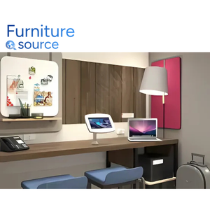 Elegant Hilton Inn Hotel Dormitorio Muebles-Precio bajo Compacto Fuerte Contrachapado HPL Casegoods para la configuración-OEM ODM Vietnam Source - Product Image 1