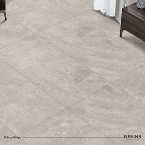Baldosa de Porcelana Polvyn Beige GHR 600x1200mm, Acabado Mate, Imitación Piedra, para Paredes y Pisos Interiores, Resistente a Ácidos, Antibacteriana, Antideslizante - Product Image 5