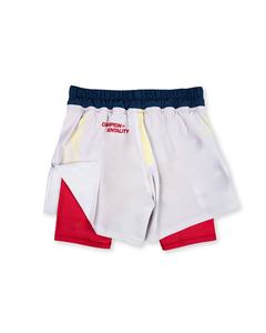 กางเกงชกมวย MMA แบบ 2-in-1 พิมพ์ลายดิจิตอลตามสั่ง พร้อมซับในรัดรูป น้ำหนักเบา ระบายอากาศได้ดี สำหรับผู้ชาย - Product Image 2