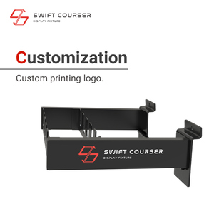 New Design for Metal Sport Slat <b>Wall</b> Pickleball Racket Side Rack Holder Store <b>Display</b> Stand - Product Image 5