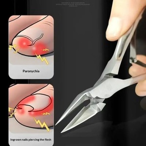 1 ud. Cortaúñas de punta recta para uñas encarnadas y gruesas, removedor de gemas, herramientas de manicura, cortauñas - Product Image 5