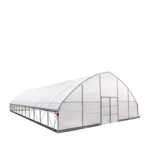 30 'X 50' TMG-GH3050 Tunnel serra 6 Mil chiaro EVA pellicola di plastica con struttura a mano a manovella a lato arrotolare serre agricole - Product Image 3