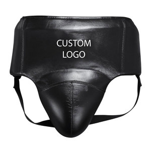 Protector Inguinal de Cuero Genuino Profesional de Alta Calidad, Diseño Transpirable y Ecológico, Duradero para Boxeo, Kickboxing y Muay Thai - Product Image 1
