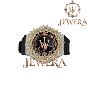 Export Quality Luxury Moissanite Diamond Black <b>Rubber</b> Strap <b>Watch</b> for Daily Wear Parties and Street Fashion Available for Sale - Product Image 2