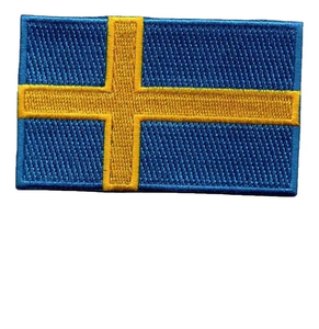 2026 Factory Supplies Custom Logo Embroidery <b>Patch</b> Iron-<b>On</b> <b>Sew</b>-<b>On</b> Woven Badges Resin Plastic Wholesale OEM for Flags - Product Image 1
