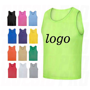 Wholesale Custom Soccer <b>Training</b> <b>Bibs</b> Big Mesh Quick Dry Warm Vest Custom Logo Printing Heat Transfer Unisex Sports Practice - Product Image 1