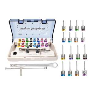 Kit de Implantes Dentales Universal de 25 Piezas de Marca Personalizada, Juego de Instrumentos Dentales de Acero Inoxidable de Alta Calidad, Manual, con Certificación CE - Product Image 2