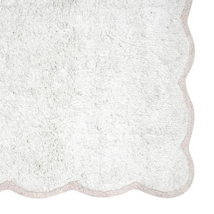 Alfombra de Baño de Algodón con Mechones, Rectangular, Color Sólido, Base Antideslizante, Alfombras de Baño Gruesas con Mechones, para Uso en el Hogar y Hoteles, Reversible y Duradera - Product Image 6