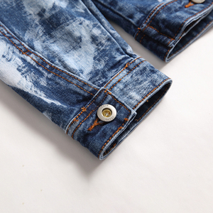 High Quality Denim <b>Jacket</b> <b>Men</b> Cotton Blue Winter <b>Warm</b> Jeans Fashion Classic Slim Denim <b>Jacket</b> Casual Denim <b>Men</b> Available - Product Image 4