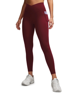 Leggings de yoga de cintura alta para mujer, de longitud completa, color liso, diseño que realza los glúteos, elásticos en cuatro direcciones, cintura elástica, control de abdomen, Spandex Nylon - Product Image 6