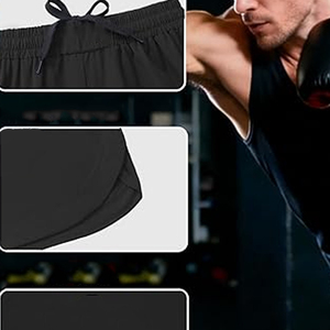Shorts de MMA de Primera Calidad, Gran Venta, Cintura Elástica Media Personalizada, Ajuste Delgado, Ecológicos, para Hombre - Product Image 4