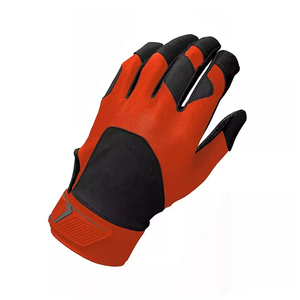 Gants de baseball à doigts entiers en matériau synthétique, design antidérapant pour adultes droitiers, utilisation toutes saisons - Product Image 5