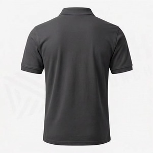 เสื้อโปโลกีฬาผู้ชายแบบกำหนดเอง ระบายอากาศได้ดี แห้งเร็ว ประสิทธิภาพสูง แขนสั้น ชุดกีฬา เสื้อโปโลสำหรับตีกอล์ฟ - Product Image 3
