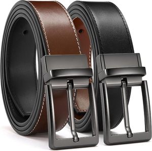Cinturón de Cuero de Lujo para Hombre, Diseño Clásico Vintage con Hebilla de Acero y Calavera, Longitud Personalizable, Moda Casual, Gran Venta 2026 - Product Image 3