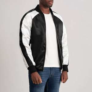 Premium Satin <b>Jacket</b> for <b>Men</b> & Women | Custom Logo Embroidery | Varsity Coach Bomber <b>Jacket</b> | Factory Direct Wholesale - Product Image 4