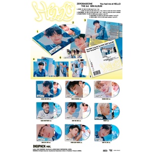 ZEROBASEONE - You had me at HELLO / 3RD MINI ALBUM (version DIGIPACK) KIMGYUBIN - Product Image 2