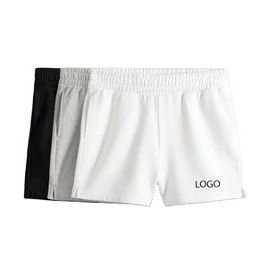 Short d'été respirant de bonne qualité pour femmes Short décontracté de couleur unie Short à coupe ajustée personnalisé Gym Sport Fitness Workout Seamless - Product Image 1