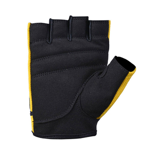Professional Suede Weightlifting <b>Gloves</b> for Gym Fitness Training Sports Strong Grip Non-Slip Half-Finger Adjustable Wrist Strap - Product Image 3