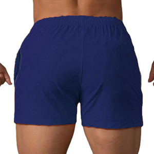 Shorts de sport pour hommes, taille XXS, en coton, confortables, avec cordon de serrage, taille élastique, vente en gros, personnalisables, pour l'entraînement et la course à pied - Product Image 2
