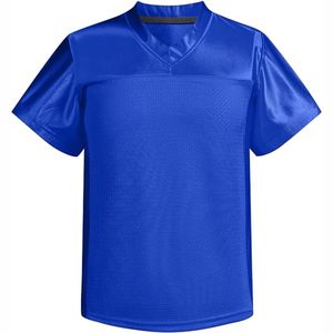 Maillot de rugby américain de haute qualité, respirant, à manches courtes, personnalisable, pour l'entraînement des équipes, hauts de sport pour hommes adultes - Product Image 1