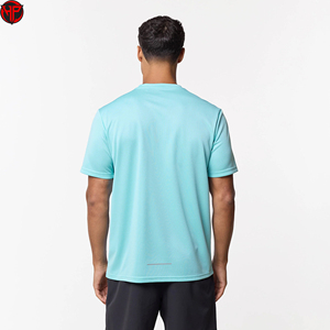 Conjunto de Camiseta y Pantalones Cortos Transpirables para Hombre, Tejido Elástico en Cuatro Direcciones, Ropa Deportiva Activa, Ropa Casual de Verano - Product Image 5