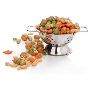 Colador Multiusos de Acero Inoxidable con Mango Ergonómico, Cesta de Drenaje para Fideos, Frutas y Verduras, Venta al por Mayor - Product Image 3