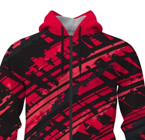 Premium Quality Sublimation <b>Hoodie</b> Full Zip <b>Polyester</b> <b>Hoodie</b> Custom Design - Product Image 4