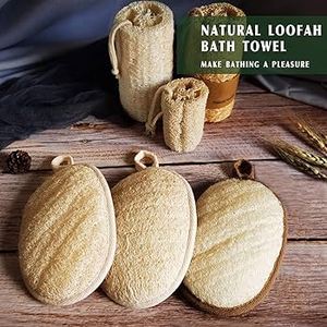 Esponja de Baño de Luffa Orgánica Natural al por Mayor, Exfoliante Corporal Vegano, Almohadilla de Ducha a Base de Plantas, OEM Personalizado - Product Image 6