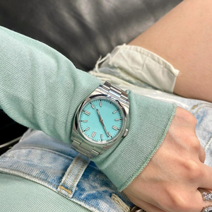 Reloj de pulsera de alta calidad 904L para parejas, regalo, 36mm/41mm, reloj mecánico automático para hombre, esfera verde, moderno, 3230, informal. - Product Image 2