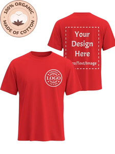 เสื้อยืดคอกลมผู้ชาย ผ้าฝ้าย 100% เป็นมิตรกับสิ่งแวดล้อม พิมพ์ลายสองด้านตามสั่ง สำหรับชุดทีม ของขวัญ กิจกรรมต่างๆ เนื้อผ้านุ่ม ทรงเข้ารูป - Product Image 2