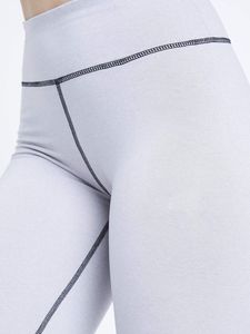 Leggings de yoga et de sport personnalisés Tik Tok, taille haute, effet push-up fessier, compression élastique, effet scrunch, avec logo - Product Image 5