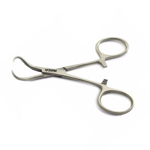 Pinza para Toallas Backhaus de 9 cm, Instrumento Quirúrgico de Acero Inoxidable para un Manejo Seguro de Tejidos y Drapeado en Odontología - Product Image 3