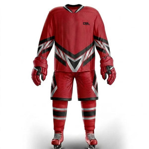 Uniforme de hockey sobre hielo avanzado diseñado para velocidad, comodidad y rendimiento con materiales ligeros para la acción en el hockey. - Product Image 1