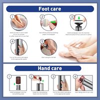 Appareil électrique pour éliminer les callosités des pieds, utilisation à domicile, nettoyage des callosités des jambes et des talons, lime à pieds, soin des callosités