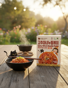 โกชูมันเยโอะ บะหมี่กึ่งสำเร็จรูปรสบ๊อกกี้ พร้อมเครื่องปรุงรสเผ็ดสไตล์เกาหลีแบบมืออาชีพ - Product Image 1