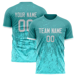 Camiseta de Fútbol Personalizada con Logotipo Bordado, Talla Adulto, Camiseta de Fútbol de Poliéster, Proveedor de Camisetas de Fútbol al por Mayor - Product Image 6