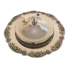 Elegante Mantequillera de Metal con Tapa, Contenedor para Guardar Mantequilla, para Cocina, Mesa de Comedor, Desayuno, Servicio y Presentación en el Hogar - Product Image 6