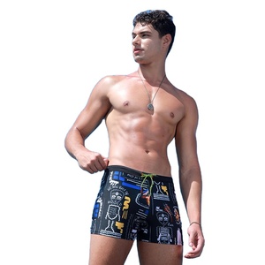 Printed Microfiber New Swim Trunks Adult Swim Trunks Men's High Waist Wholesale Cheap Colorful casual Customized - Product Image 1