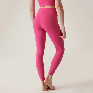 Leggings de sport pour femmes RAZERS IMPEX fabriqués au Pakistan, décontractés, d'été, haute élasticité, respirants, antibactériens, en spandex/polyester, OEM - Product Image 4