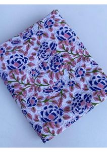 ผ้าฝ้ายคุณภาพส่งออก สีตัดกันสวยงาม 100% ผ้าพิมพ์ลายบล็อกมือแบบชาวชาวัยปุรี ขายเป็นหลา สำหรับสิ่งทอภายในบ้าน รับผลิตแบบ OEM - Product Image 5