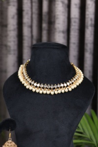 Pendientes de candelabro en forma de campana chapados en oro con perlas de imitación para mujer, joyería de estilo clásico para boda - Product Image 4