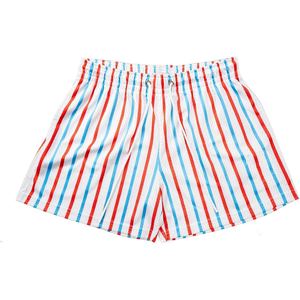 Pantalones Cortos Deportivos Casuales para Hombre, con Estampado de Estrella Roja, Cintura Elástica, Transpirables, de Poliéster - Product Image 4