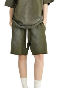 กางเกงขาสั้นกีฬาผู้ชายสไตล์อเมริกันสุดเทรนด์สำหรับฤดูร้อน ทรงหลวม ป้องกันรังสียูวี แห้งเร็ว ระบายอากาศได้ดี ความยาวระดับเข่า มีซิป - Product Image 4