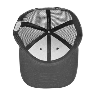 Casquette Trucker Unisexe en Maille 6 Panneaux Réglable Couleur Unie Décontractée Printemps-Été Respirante pour Adulte - Product Image 3