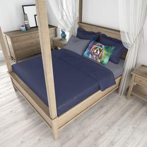 Funda De Almohada estándar decorativa Shih Tzu Hippie Dawg Artwork Funda de cojín ligera súper suave de fácil cuidado - Product Image 4