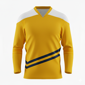 CAMISETA DE HOCKEY SOBRE HIELO DE ALTA CALIDAD UNISEX - Product Image 4