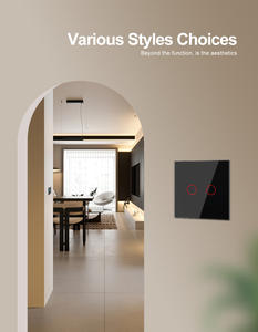 สวิตช์ไฟแบบสัมผัส <span class=keywords><strong>LIVOLO</strong></span> C7 2 ช่อง 1 ทาง แบบยุโรป ใช้งานร่วมกับ <span class=keywords><strong>Alexa</strong></span> และ Google Home สำหรับควบคุมไฟ/โคมไฟติดผนัง สีขาว - Product Image 6