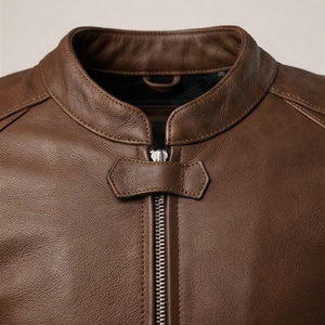 Veste de moto en cuir véritable pour homme de qualité supérieure, nouvelle arrivée, vestes de moto d'hiver, protections amovibles, personnalisables - Product Image 4